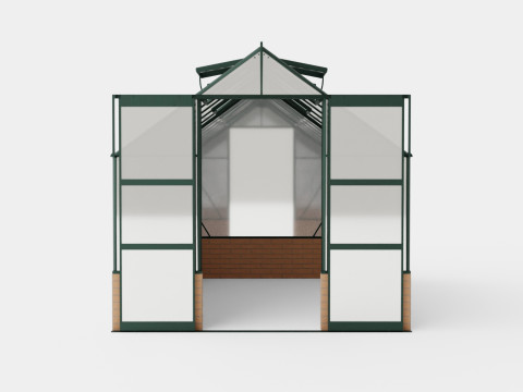 Greenhouse Cassandra 9900 Glass Green Modèle 3D