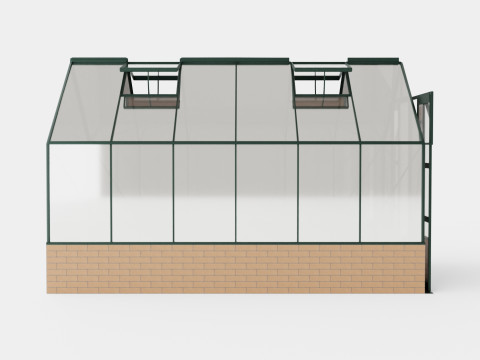 Greenhouse Cassandra 9900 Glass Green Modèle 3D