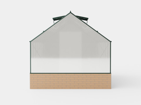 Greenhouse Cassandra 9900 Glass Green Modèle 3D
