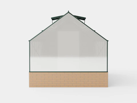 Greenhouse Cassandra 9900 Glass Green 3D Model