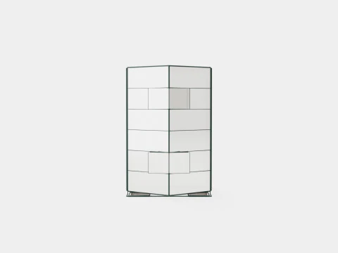Greenhouse Cassandra 9900 Glass Green 3D Model