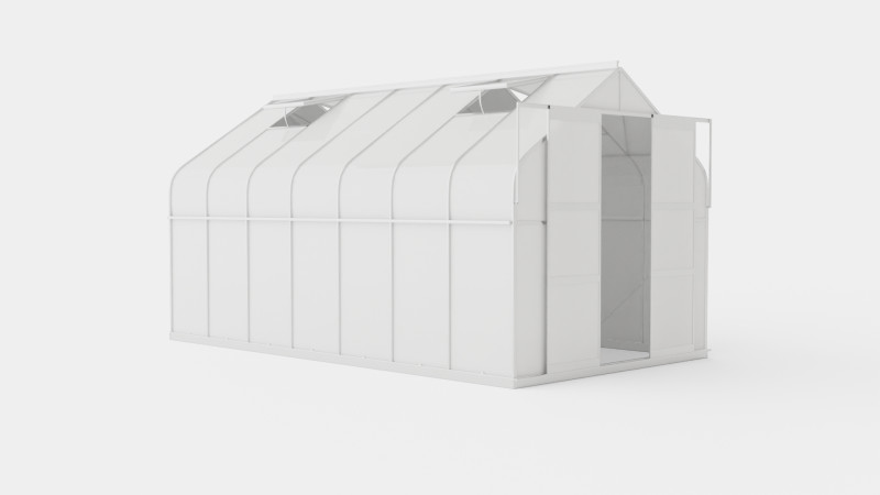 Greenhouse Diana 11500 Glass ALU Modelo 3D .c4d .max .obj .3ds .fbx .stl .blend 