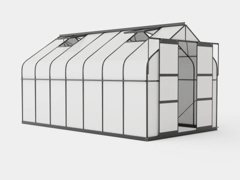 Greenhouse Diana 11500 Glass Black 3D Model