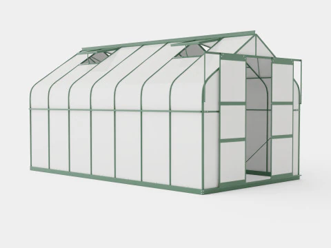Greenhouse Diana 11500 Glass Green 3D Model
