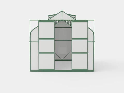 Greenhouse Diana 11500 Glass Green 3D Model