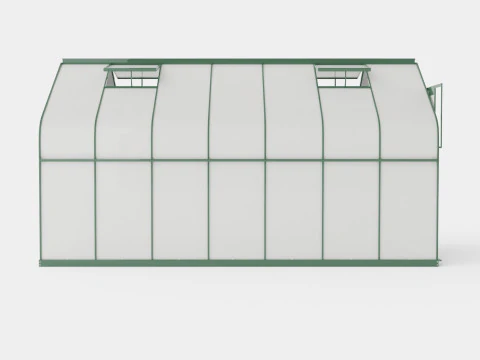 Greenhouse Diana 11500 Glass Green 3D Model
