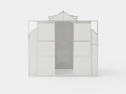 Greenhouse Diana 5000 Glass ALU 3D Model