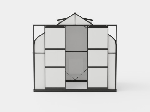 Greenhouse Diana 5000 Glass Black Model 3D