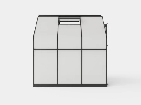 Greenhouse Diana 5000 Glass Black 3D Model