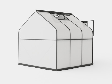 Greenhouse Diana 5000 Glass Black Model 3D