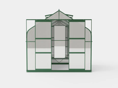 Greenhouse Diana 5000 Glass Green 3D Model