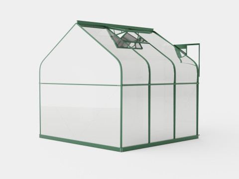 Greenhouse Diana 5000 Glass Green 3D Model