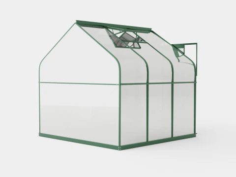 Greenhouse Diana 5000 Glass Green 3D Model