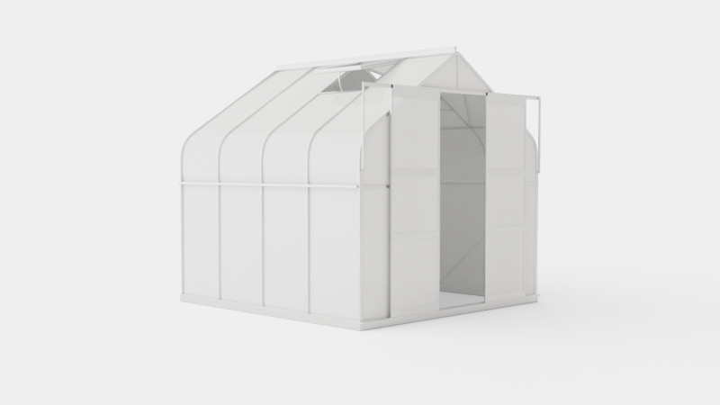 Greenhouse Diana 6700 Glass ALU Modèle 3D .c4d .max .obj .3ds .fbx .stl .blend 