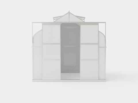 Greenhouse Diana 6700 Glass ALU Modèle 3D