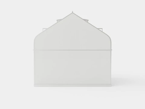 Greenhouse Diana 6700 Glass ALU 3D Model