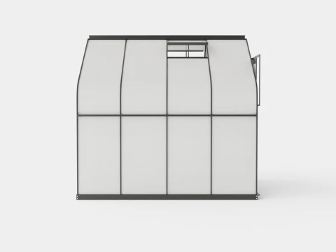 Greenhouse Diana 6700 Glass Black 3D Model