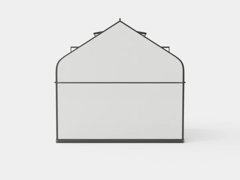 Greenhouse Diana 6700 Glass Black 3D Model