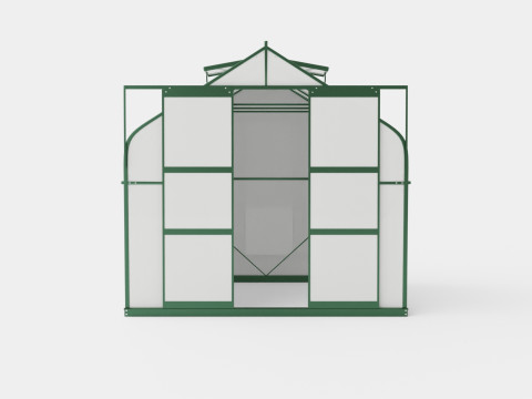 Greenhouse Diana 6700 Glass Green 3D Model