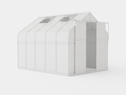 Greenhouse Diana 8300 Glass ALU Modelo 3D