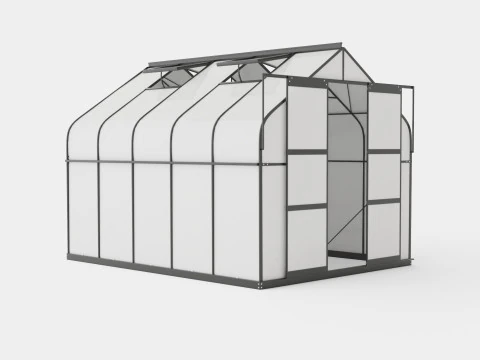 Kas Diana 8300 Glas Zwart 3D Model