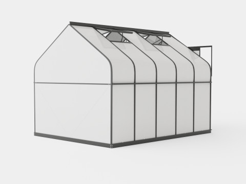 Greenhouse Diana 8300 Glass Black Modèle 3D