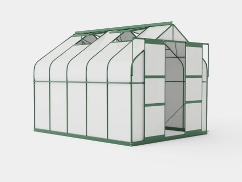 Szklarnia Diana 8300 Szklana zielona Model 3D