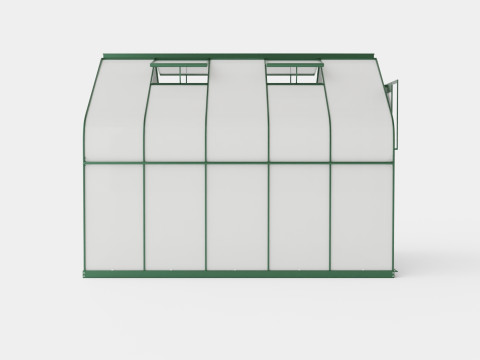 Greenhouse Diana 8300 Glass Green 3D-Modell