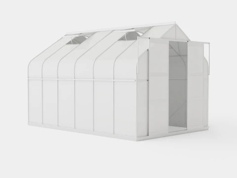 Теплица Диана 9900 Стекло ALU 3D Модель