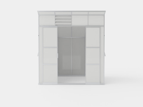 Greenhouse Freya 7600 Glass ALU Modelo 3D