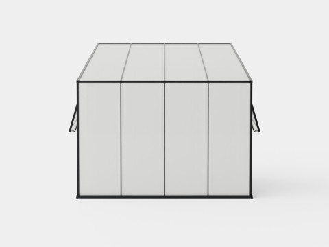 Greenhouse Freya 7600 Glass Black 3D Model
