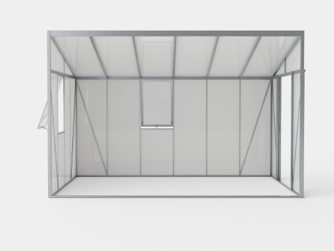 Greenhouse Helena 2 10200 Glass Grey 3D Модель