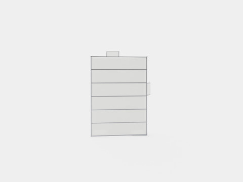Greenhouse Helena 2 10200 Glass Grey 3D Модель