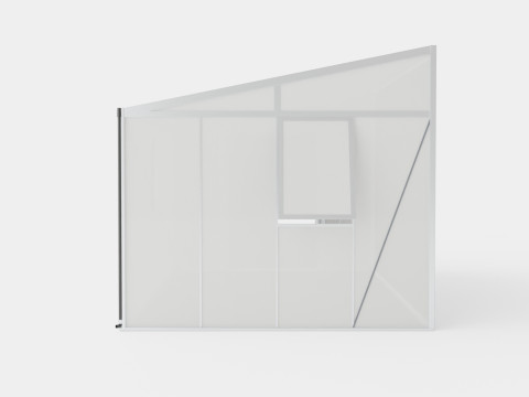 Greenhouse Helena 2 11900 Glass ALU 3D 모델