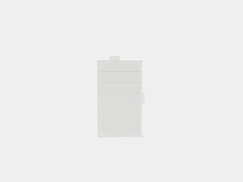 Greenhouse Helena 2 11900 Glass ALU 3D Model