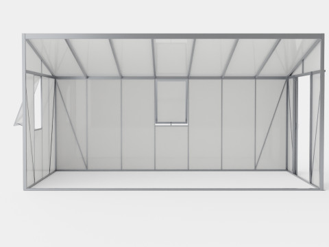 Greenhouse Helena 2 11900 Glass Grey 3D मॉडल