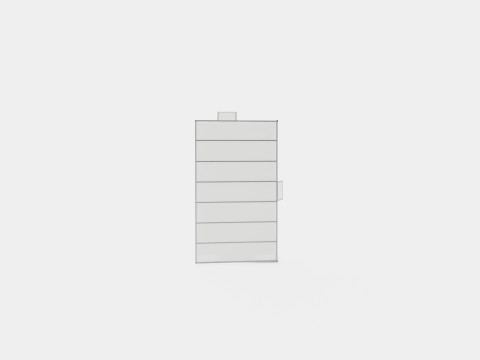 Greenhouse Helena 2 11900 Glass Grey 3D मॉडल