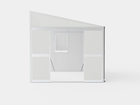 Greenhouse Helena 2 8600 Glass ALU Modelo 3D