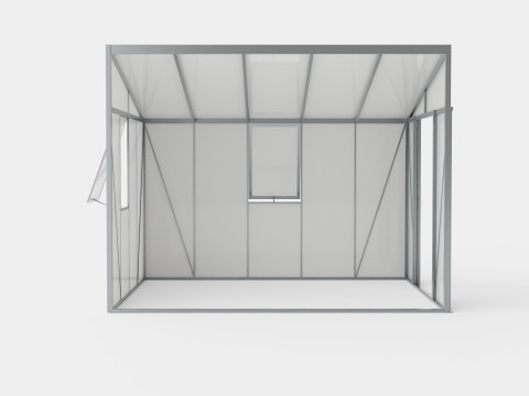 Greenhouse Helena 2 8600 Glass Grey 3D Модель