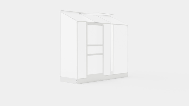 Greenhouse Ida 1300 Poly ALU 3D 모델 .c4d .max .obj .3ds .fbx .stl .blend 