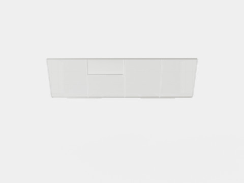 Greenhouse Ida 3300 Glass ALU 3D Model