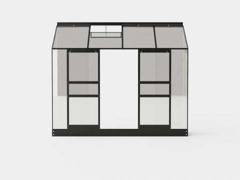 Greenhouse Ida 3300 Glass Black Modèle 3D