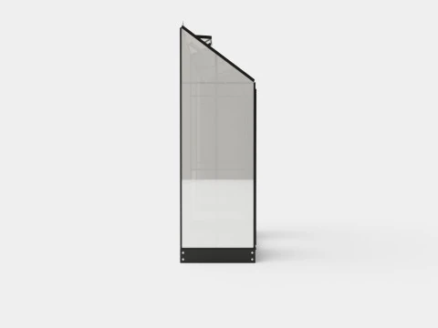 Greenhouse Ida 3300 Glass Black 3D Model