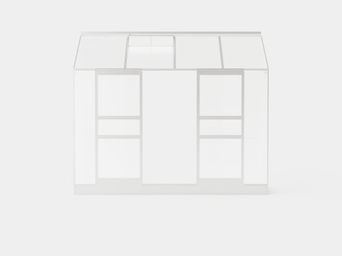 Greenhouse Ida 3300 Poly ALU Modèle 3D