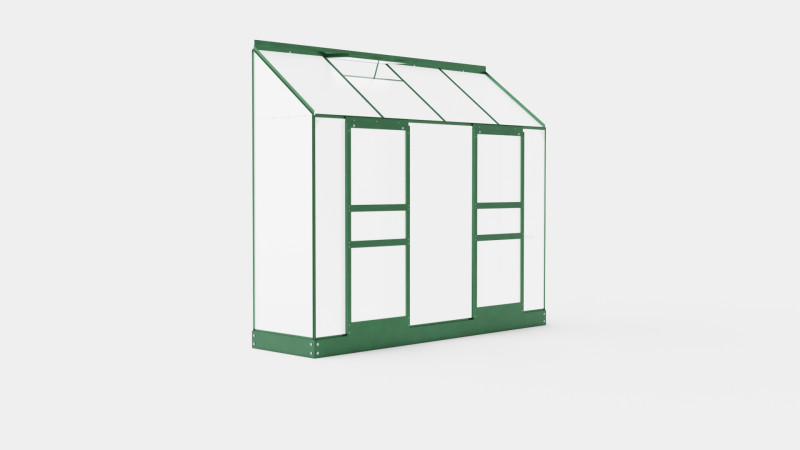 Greenhouse Ida 3300 Poly Green Modèle 3D .c4d .max .obj .3ds .fbx .stl .blend 