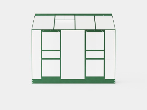 Greenhouse Ida 3300 Poly Green Modèle 3D