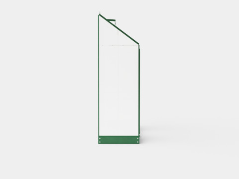 Greenhouse Ida 3300 Poly Green Modèle 3D