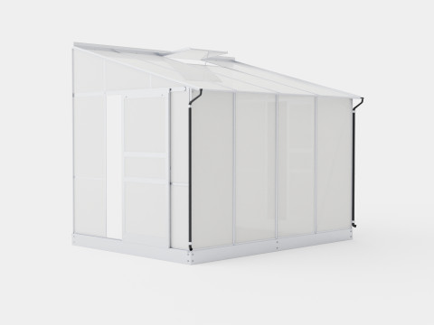 Greenhouse Ida 5200 Glass ALU 3Dモデル