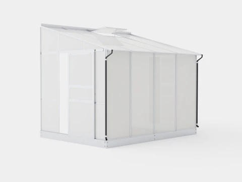 Estufa Ida 5200 Vidro ALU Modelo 3D