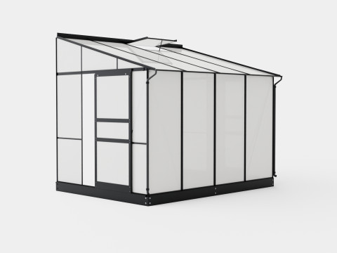 Greenhouse Ida 5200 Poly Black 3D Model